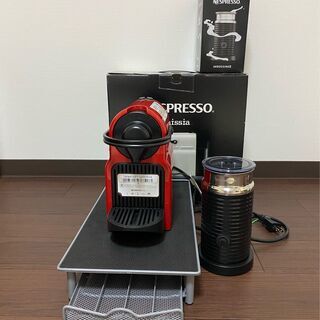 Nespresso ネスプレッソ　コーヒーメーカーとエアロチーノ...