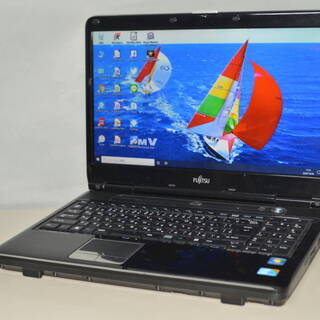 中古良品 最新Windows10+office 富士通 AH55/DC i5-480M/大容量