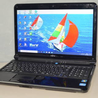 中古ノートパソコン 富士通 AH56/C Windows11+office 爆速新品SSD256GB core i5-2520M/メモリ8GB/15.6インチ/ブルーレイ/無線/Webカメラ 中古ノートパソコン 富士通 AH56/C Windows11+office 爆速新品SSD256GB