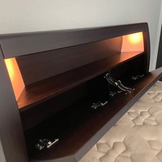 セミダブルベッド（収納付き）＆マットレス