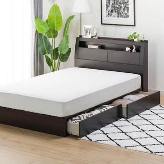 セミダブルベッド（収納付き）＆マットレス