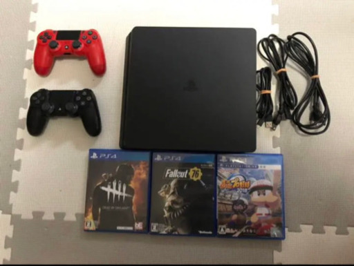 PlayStation4 ソフト3種、デュアルショックコントローラー2個セット