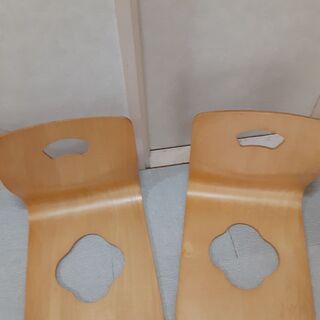 木製の座椅子２つ★あげます