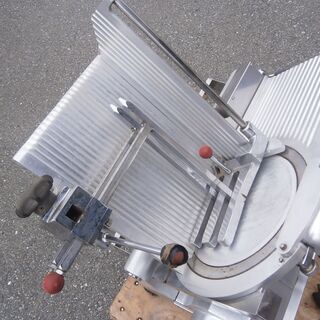 ☆中古品 南常 卓上冷凍ミートスライサー NF-280 三相200V 動作はしますが状態が悪いので現状品☆
