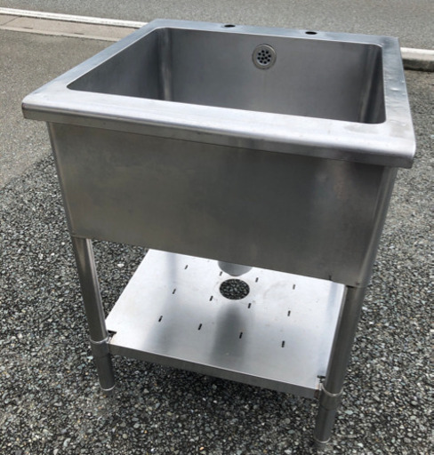⭐︎中古品　 1槽シンク　600x600x800mm  厨房機器⭐︎