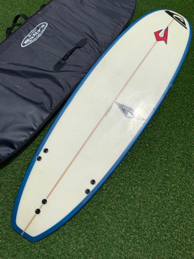 サーフボード ミッドレングス ケース＆フィン付き ステイシー ミッド