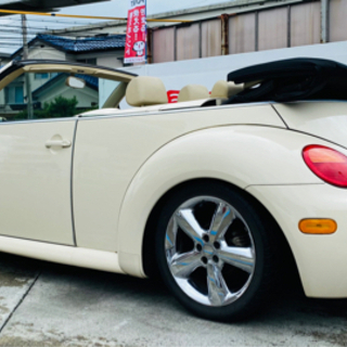 ニュービートル カブリオレ arc車高調 COXマフラー