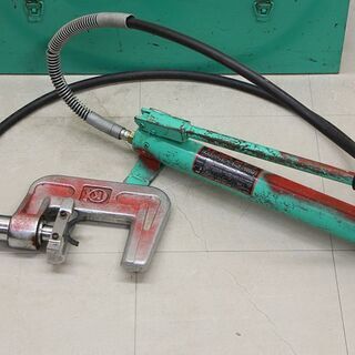 くつろぎカフェタイム 亀倉精機 パイプ断水機 P-50N 手動式油圧ポンプ