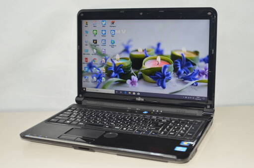 Windows10+office 爆速新品SSD256GB 富士通 LIFEBOOK AH56/C i5-2520M/4GB/15.6インチ/ブルーレイ/無線/Webカメラ/HDMI