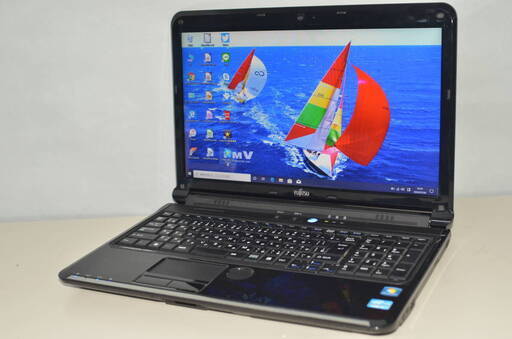 Windows10+office 爆速新品SSD256GB 富士通 LIFEBOOK AH56/C i5-2520M/4GB/15.6インチ/ブルーレイ/無線/Webカメラ