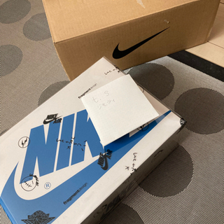 air jordan1 low OG SP travis × fragment design