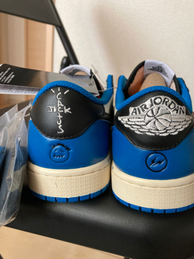 air jordan1 low OG SP travis × fragment design