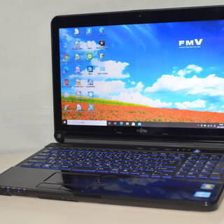 最新Windows10+office 新品爆速SSD480GB 富士通 LIFEBOOK AH77/G i7 