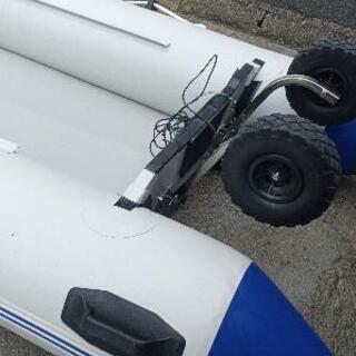 ゴムボート2馬力最大サイズ