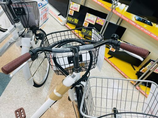 164パナソニック最新機種電動アシスト自転車viviDX26インチシルバーボディ