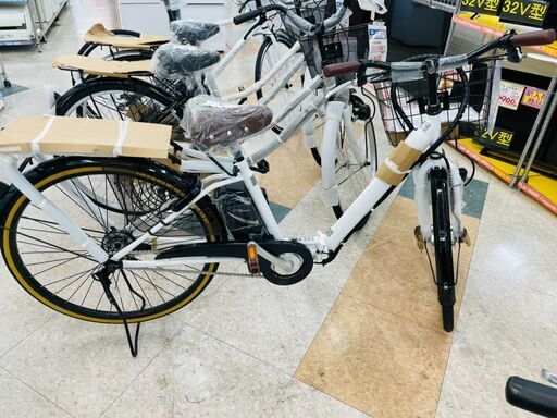 未使用！！ 21テクノロジー 26インチ電動アシスト自転車 　残り1台！！