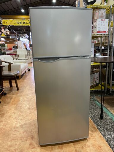 【愛品館市原店】SHARP 2018年製 118L 2ドア冷蔵庫 SJ-H12D-S 【管理IR013501-104】