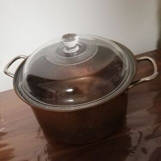 銅の鍋　21センチ