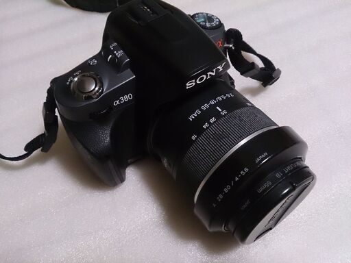 中古 デジタル一眼レフカメラ SONYα380（DSLR-A380L）ズームレンズキット