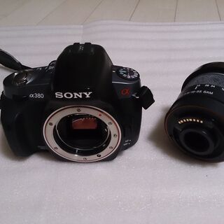中古 デジタル一眼レフカメラ SONYα380（DSLR-A380L）ズームレンズキット