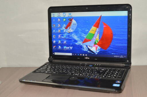 最新Windows10+office 爆速 新品SSD256GB 富士通 LIFEBOOK AH56/D i5-2520M/4GB/ブルーレイ/無線/USB3.0/Webカメラ/便利なソフト多数