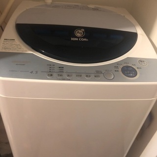 【受け渡し決定】SHARP洗濯機