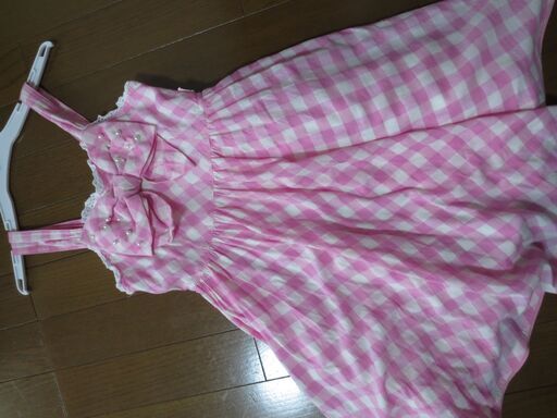 お値下女の子ワンピースドレス2点ピンクサイズ130 Nori 川崎のベビー用品の中古あげます 譲ります ジモティーで不用品の処分
