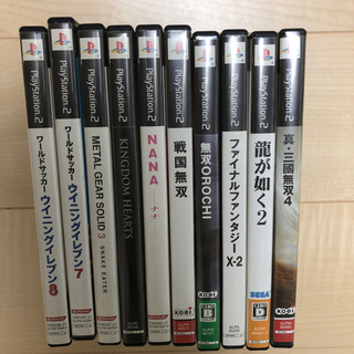 ps2 ゲームソフト10本セット　