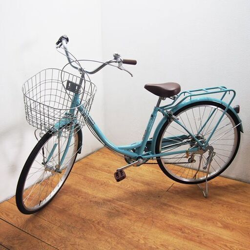 【使用期間1年程度】 カラコル/Caracol 変速付 26インチ 自転車 新品参考価格：36080円 (BA10)