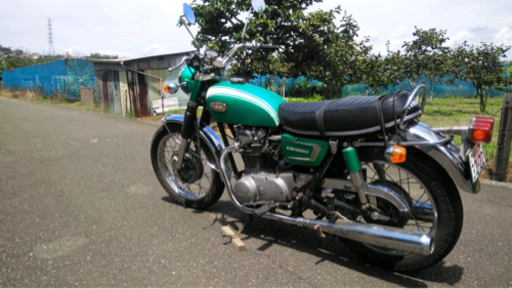 ヤマハXS-1 650cc グリーン