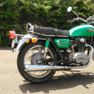 ヤマハXS-1 650cc グリーン