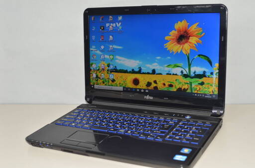 Windows10+office 新品爆速SSD256GB 富士通AH54/G core i5-2450M 4GB 15.6インチ USB3.0 HDMI 無線 DVDマルチ 便利なソフト多数