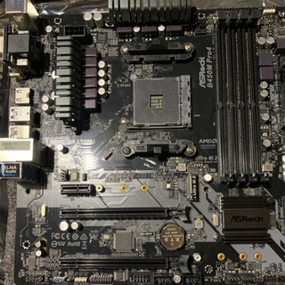 B450M Pro4 ATX600W電源 SSD+HDDセット Windowsライセンス付き