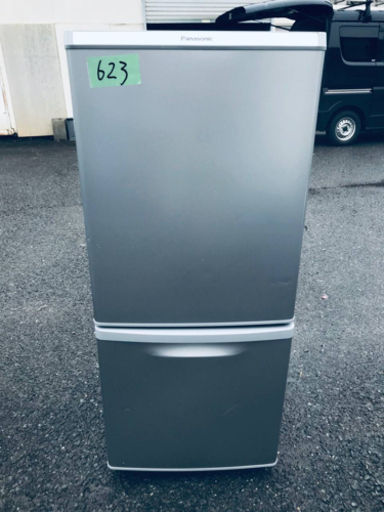 【即納！最大半額！】 623番 Panasonic ✨ノンフロン冷凍冷蔵庫✨NR-B145W-S‼️ 冷蔵庫