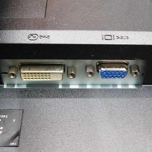 ☆DELL☆19インチワイドモニター☆シリアルNO:CN-OMO56F-74261-886