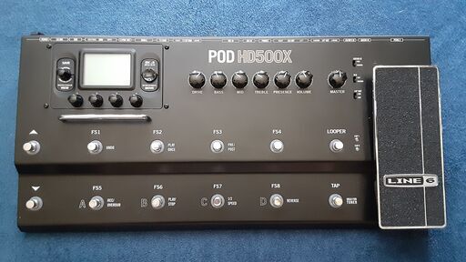 【日曜激安特価】マルチエフェクター  LINE6 POD HD500X アンシュミ