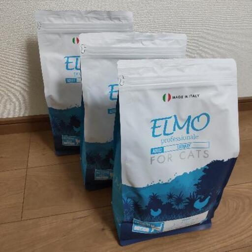キャットフード ELMO ユリナリーケア 2kg x3袋