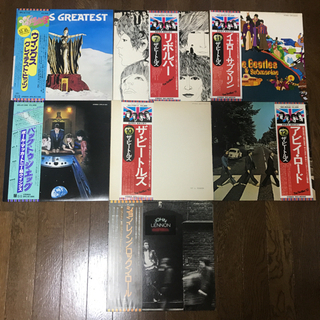 レコード LP 7つセット ビートルズ、ポール・マッカートニー、...