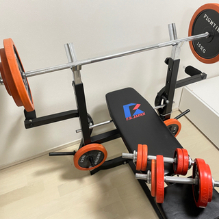 【値下げしました】ベンチプレスセット