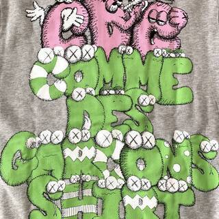 KAWS × COMME des GARCONS SHIRT フロントジップ スウェット