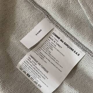 KAWS × COMME des GARCONS SHIRT フロントジップ スウェット