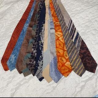 和風ネクタイ　織り・染め、色々。手芸材料としても。