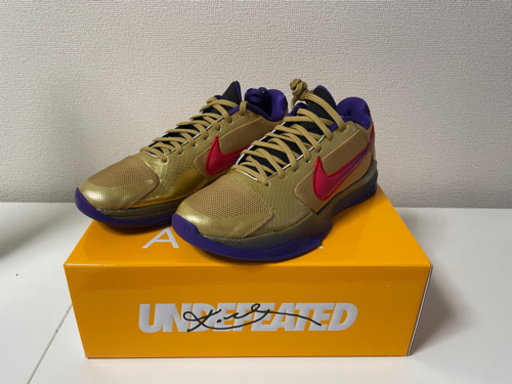 スニーカー NIKE KOBE V PROTRO UNDEFEATED 25cm