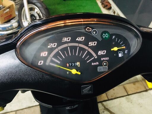 ☆実動!ディオ AF68 PGM-Fi インジェクション 黒 走行3733km シート張 ☆実動!ディオ AF68 PGM-Fi インジェクション 黒 走行3733km シート張