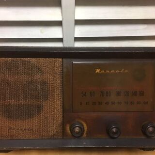 昭和レトロ　真空管　ラジオ