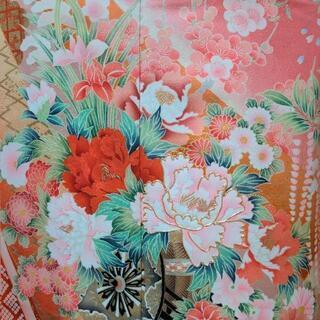 振り袖(り)、長襦袢、袋帯、小物セット