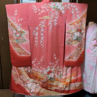 振り袖(り)、長襦袢、袋帯、小物セット