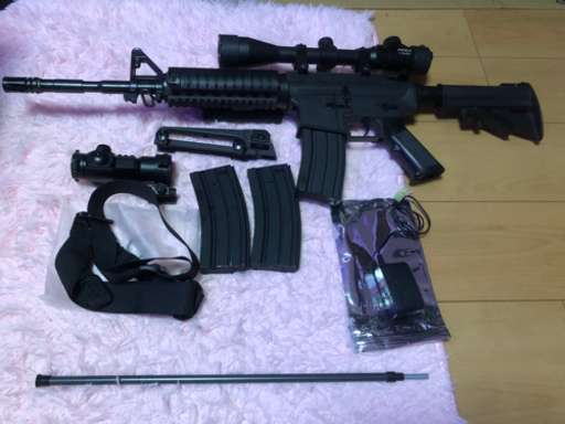 TOKYOマルイ限定激安M4A1フルセットお早めにに即決ですと