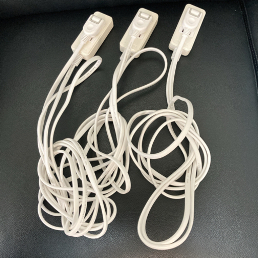 未使用品　延長コード　3M 3本セット　エレコム