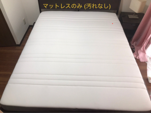 IKEA ダブルベッド マットレス＋トッパーパッド umbandung.ac.id